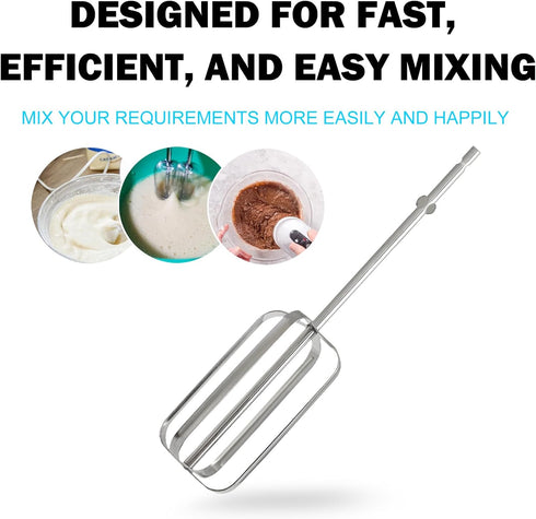 Hand Mixer Beaters Attachments for Hamilton Beach