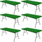 6 Pack Picnic Fitted Table Cover for 8 Foot Tablecloth for Rectangle
