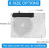 Air Conditioner Covers for Outside Units - 35 x 12 x 24 in, Waterproof Dustproof with Vent Hole