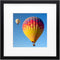 Golden State Art 12x12 Black Frame - Use as 8x8 Picture Frame with White Mat or 12x12 without Mat