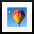 Golden State Art 12x12 Black Frame - Use as 8x8 Picture Frame with White Mat or 12x12 without Mat