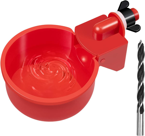 Chicken Waterer Cups 24 Pack Automatic Chicken Water Cups for Poultry LANARP