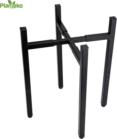 8-12 inches, Tall Plant Stand for Indoor Plants Tall Fits Pots Up to Adjustable Metal Plant Stand Outdoor with Mid