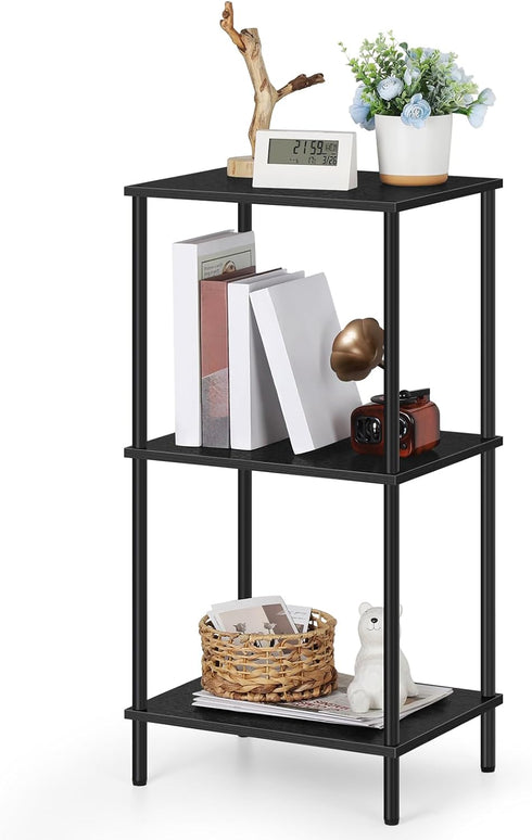 ETELI 3 Tier Tall End Table 31.6" Height Telephone Table Tall Side