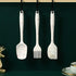 SiXi Silicone Spoon Shovel, Heat Resistant One Piece Design, Nonstick Spoon for Baking Mixing Tool, Kitchen Gadgets