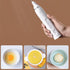 Coffee Whisk Foam Mixer with Stainless Steel Stand,Handhel Electric Milk Frother with 2 Heads, Foam Maker Blender for Latte, Cappuccino, Hot Chocolate, Egg(White) by Pilipane