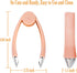 Strawberry Huller Stem Remover, Tomato Corer, Potato Tweezers, Carrot Cutter, Pineapple Peeler (Orange)