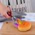 Food Tongs, Baikai Stainless Steel Kitchen Scissor Cooking Barbecue BBQ Grilling and Serving Clips (Rainbow)