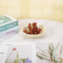 Koythin Salad Bowls, Cute Blue Flower Ceramic Bowl for Pasta, Cereal, Fruit, Soup, Dishwasher & Microwave Safe