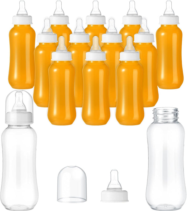 Norme 12 Pcs 9.5 oz Plastic Bottles Chug Shower Game Party Favors for