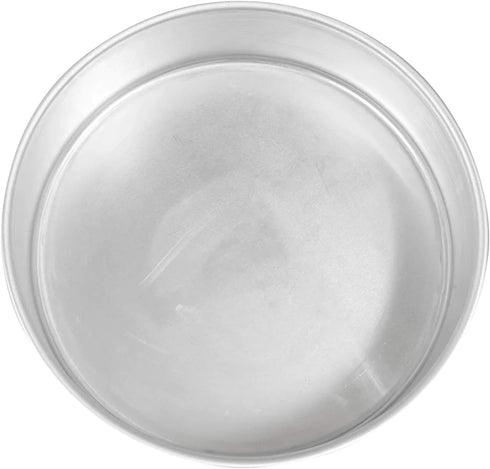 Winco ACP-103 Heavy-Duty Round Aluminum Layer Cake Pan, 10" x 3"