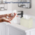 Acrylic Hand Towel Box Cover Compatible with Kleenex Disposable Hand Towels Wall-Mounted Paper Towel Dispenser Suitable