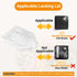 Replacement Pour Spout Cover Compatible with Ninja Blender 72oz Lid, Clear Polycarbonate, for BL660 BL740 BL770 BL771