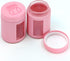Stash Jar Smell Proof Container (4 oz), Matte Pink Viewing Jars for Herbs, Spices, Coffee, Air Tight Storage