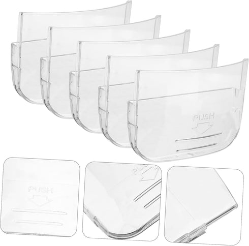 SOLUSTRE Rice Cooker Condensation Cups, 5pcs Clear Drinking Glasses for Water Collection, Rice Cooker Parts
