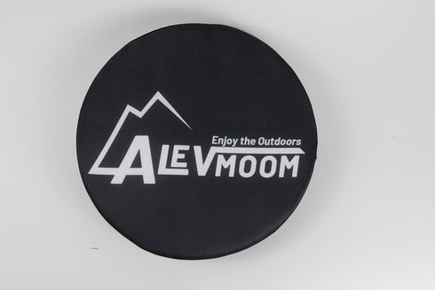 17.7" 9.8"(25cm) Thick Seat Cushion for Telescopic Stools (Exclude Stool), D Chair Pads with Soft Foam and Three Pegs