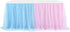 Suppromo 6ft Pink and Blue Tulle Table Skirt for Gender Reveal Baby Shower Party Decorations