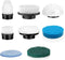 Electric Spin Scrubber Replacement Heads, 8 in 1 Cleaning Brush for ANS-8051A/8050 Power Shower Scrubber