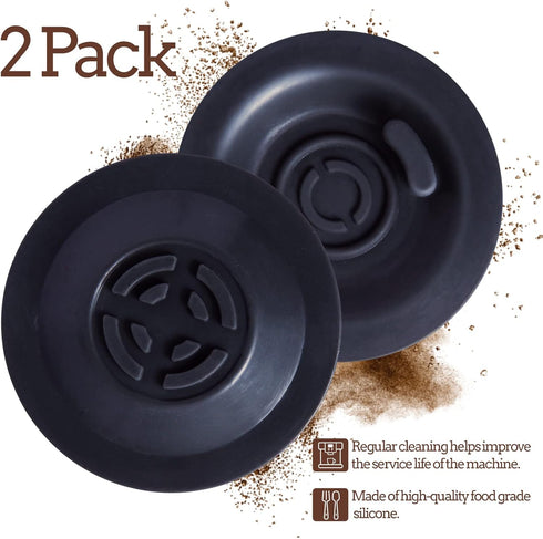 2 Pack 54mm Espresso Backflush Cleaning Disc, Compatible with Breville Espresso Machines, 54mm Backflush Disc