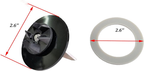 SPB 456 2B Blender Blade with SPB7-20TXN Coupling - Compatible with Cuisinart Powerblend Duet Parts Replacement