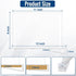 BAUMFEUER 6 Pack Closet Clear Acrylic Shelf Dividers for Shelf Organizer of Bedroom Kitchen Office Bathroom Organizer