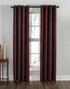 Curtainworks Lenox Grommet Curtain Panel, 50 by 84", Wine.