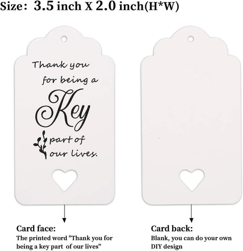 WODEGIFT 20 PCS Vintage Skeleton Key Bottle Openers - Wedding Favors with Tag Cards and Key Chains (Gold)