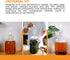 FastRack 1 gal Jug with Twin Bubble Airlock, Polyseal Lid, #6.5 Drilled Stopper