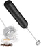 Handheld Milk Frother, Electric Whisk Drink Mixer for Coffee, Lattes, Cappuccino, Cold Foam - Black