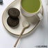 Ceramic Small Coffee Spoon, Retro Mini Teaspoons for Coffee Sugar Dessert, Pack of 3