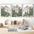 NIUNIU ART Nursery Wall Decor Mountain Tree Nature Woodland Canvas Print Baby Boy Wall