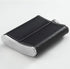 Stainless Steel American Flag Flask, 8oz Soft Touch Cover Liquor Flasks, Leak Proof Black PU Leather