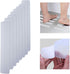 Anti Slip Tape Bath Safety Strips, 8pcs Clear Self-Adhesive Non Slip Stickers, 2 inch x 12 inch Rounded Corners for