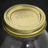 Canning Jars with Lids and Bands, Quart Size Regular Mouth Clear Glass Mason Jar, Pack of 4
