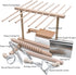 9 Set Set, Ultimate Pcs Pasta Making Tool Pasta Drying Rack, Pasta Tongs, Two Ravioli Stamp Maker Cutter And Roller