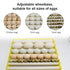 Huatuo Chickens/Ducks/Birds/Poultry13 HBtree Automatic Multifunction Incubator Egg Tray Turning Hatcher for Tubes