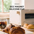 5cc Cup, magnetic silicone cup Compatible with BALMUDA The Toaster good for steam oven toaster (Grey)