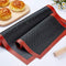 2 Pcs Silicone Mat, Microperforated Fiberglass Baking Pan Mat, Strong Heat Resistance Oven or Pan Liner Baking Tool