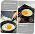 HOMSFOU Mini Omelet Pan, Non Stick Marble Frying Pan for Cooking Eggs, Small Nonstick Earth Cookware