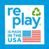 Re-Play 20 Oz. Toddler Bowls for Snack and Dining - Dishwasher & Microwave Safe, Set of 4, Red