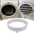 Air Conditioner Exhaust Hose Connector, ABS Adjustable Duct Interface Fitting Adapter