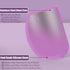 Sapid Silicone Bowl Scraper Flexible Curved Edge (5.98"×4.3"), Food Grade Bench Dough Scraper for Baking Sourdough Bread, Cake, Fondant Icing, Heat- Resistance Kitchen Dish Pan Scrapers (1, Purple) by SAPID