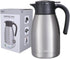 GiNT 51Oz Stainless Steel Thermal Coffee Carafe with Lid, Double Walled Vacuum Thermos, 12 Hour Heat Retention, Silver