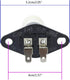 Small Microwave Oven All-in-one LED Bulbs with 2-Pin Base 230V 20W High Temp Appliance Lighting Parts