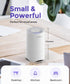 Small Air Purifier for Home Bedroom, Personal Desk Mini Hepa Air Purifier, Fresheners Cleaner for Dorm, Pets, Smoke,