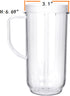 Tall 22oz Replacement Cup for Magic Bullet, Compatible with 250W Magic Bullet MB1001 Series Juicer Mixer
