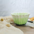 Green Daisy Ceramic Bowls - Rice, Salad, Soup, Dessert, Cream Soup Bowls
