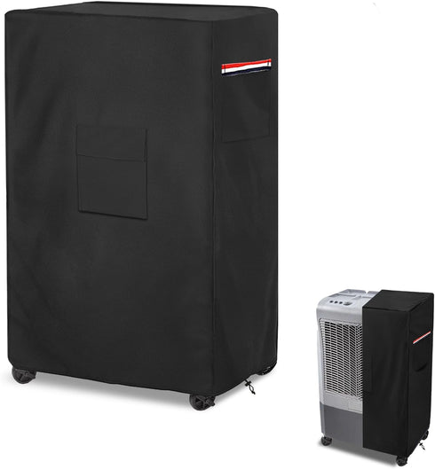 AIickwang Evaporative Cooler Cover for Hessaire MC61M/MC61V, Heavy Duty 600D Waterproof Outdoor Cover