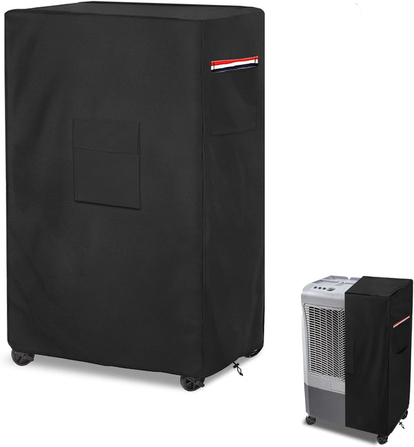 AIickwang Evaporative Cooler Cover for Hessaire MC61M/MC61V, Heavy Duty 600D Waterproof Outdoor Cover