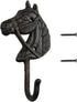Vintage Wrought Iron Coat Hook Hat Hook, Wall Mounted with Screws Included